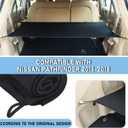 Rear Trunk Security Cargo Luggage Shade Cover Compatible with Nissan Pathfinder 2013-2018, Rear Cargo Cover Rear Trunk Security Shade Luggage Cover Accessories
