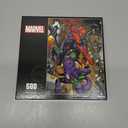 Buffalo Games - Marvel - Go Down Swinging - 500 Piece Jigsaw Puzzle for Adults -Challenging Puzzle Perfect for Game Nights - Finished Size is 21.25 x 15.00