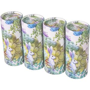 Car Tissue 200 Count Facial Tissues Per Tube Portable Cylinder Box Roll Canned Tissue Cylinder Tissue Boxes for Office Car Home, for Cylinder Car Cup Holder,Plants