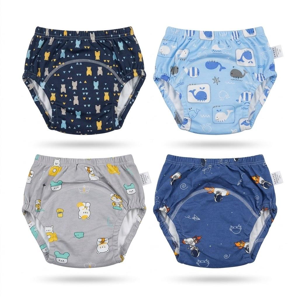 Baby Girls Cotton Training Pants Toddler Potty Training Underwear for Boys and Girls, L