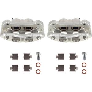 PAROD 18B5405 18B5404 Front Brake Caliper Fit for Ford F-150 2012-2016, Ford Lobo 2011-2013 6.2L V8, Passenger & Drive Side w/Bracket