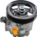 Nakkaa 21-5196 34430-AG03B Power Steering Pump with Pulley Compatible with Legacy Outback 2005-2009 2.5L H4 34430AG03A