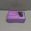 KooKaStyle Invisible Wire Hair Extensions with Transparent Wire Headband Adjustable Size 4 Secure Clips Long Wavy Hairpiece 16 Inch Medium Brown/4# for Women