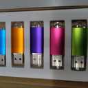 K&ZZ 5 Pack 64GB Flash Drive 64 GB USB Flash Drives USB 2.0 Thumb Drive Gig Zip Drive Stick 64G Flash Memory Stick Jump Drives for PC Laptop, Multicolored
