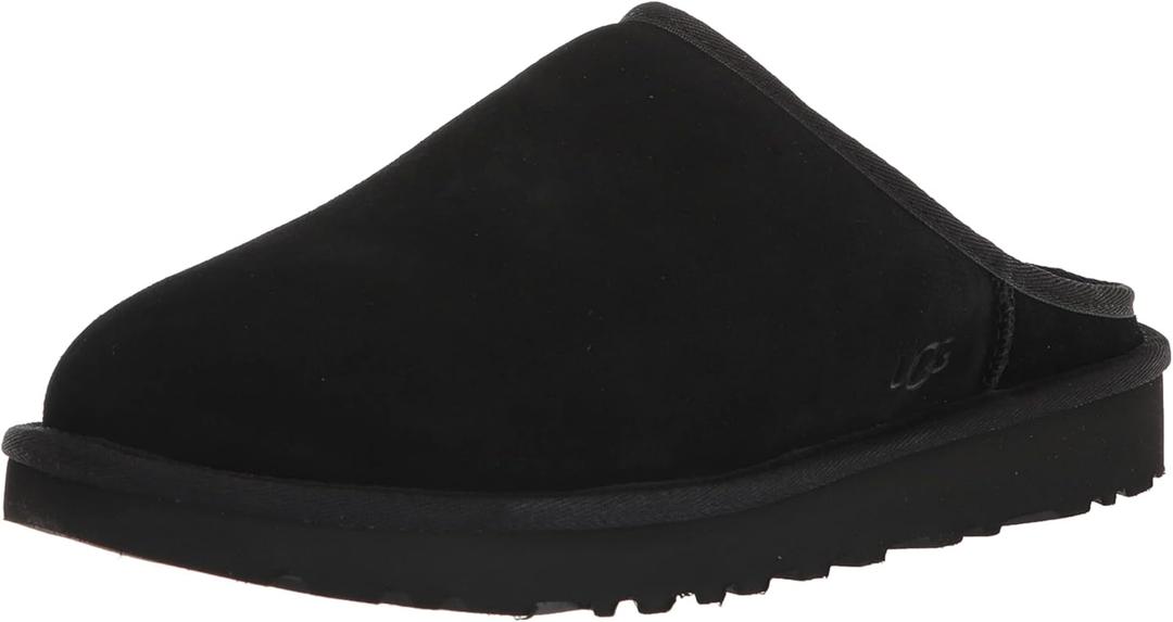 UGG Men's Classic Slip-On Slipper (13, Black)
