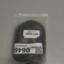 Rope Dog Leash, 6 Foot Heavy Duty Dog Leash with Aviation Aluminum Auto Locking Carabiner, Strong Nylon Pet Lead for Small, Medium, Large Dogs (Black, 6FT)