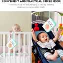 Baby's My First Family Album Holds 21 4x6 Photos, Baby Sun Photo Album Soft Cloth Family Book,My First Photo Book for Baby or Toddlers,Cute Book Gift for Babies Shower Newborns Family Photos (Green)
