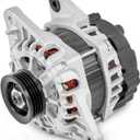 Alternator Replacement Compatible with 2010-2011 Kia Soul, 2007-2009 Spectra, 2007-2010 Sportage, 2007-2012 Hyundai Elantra - L4 2.0L Replace# 2655635, 3730023650, 600162, AVA0102, 40046031, 11311N