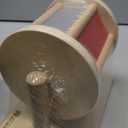 Montessori Baby Toys Play Kit Montessori Mirror Peekaboo Knob Puzzle, Medium Spinning Drum and Rainbow Fabric Ball Kit Toys for 6-12Months Toddlers