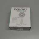 Momcozy 8000mAh Portable Stroller Fan | 27H Ultra-long Battery Life | Detachable 4 Speed 360Rotate | 2 Modes LED Night Light, USB Rechargeable Handheld Cooling Fan for Travel, Car Seat, Bedroom (Black)