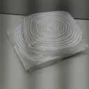 Wedge-Shape Window Weather Stripping Door Frame Seal Strip 3Pcs196" White,Upgrade Black Foam,Soundproofing,Draft Stopper,Winter Insulation,Noise Blocker, Gap Filler for Exterior Front Door Side