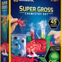National Geographic Gross Science Kit - 45 Gross Science Experiments- Dissect a Brain, Make Slime, Creepy STEM Project for Boys and Girls, Birthday Gifts for Kids 8-12