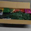 Prextex 23-Inch Mini Christmas Tree with Lights- Small Holiday Tree with Ornaments, Star Topper, and Gift Boxes- Easy Setup Table Decorations for Home, Office, and Indoor Festive Displays