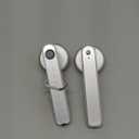 IRONZON Fingerprint Door Lock Door Knob with Keypad Keyless Entry Door Lock with Handle for Home Hotel Office Apartment Bedroom Silver (Sliver)