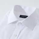 Mens Big and Tall Dress Shirts Button Down Shirts Long Sleeve Shirt from Size S to 6XL(T) (White)