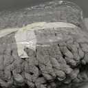 Maetoow Tighter Version Chenille Chunky Knit Blanket Throw 4050 Inch, Handmade Warm & Cozy Blanket Couch, Bed, Home Decor, Soft Fleece Banket, Boho Thick Blankets and Giant Yarn ThrowsLight Grey