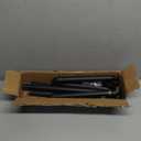 Wall Mounted Clothes Rack 38.4 Inch, 2 Pack Industrial Pipe Clothing Rack, Black Wall Clothing Rack, Multi-Purpose Clothing Hanging Rod for Closet