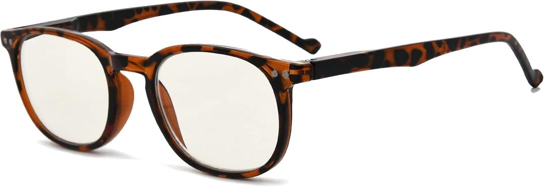 Eyekepper Blue Light Blocking Reading Glasses for Men Women Vintage Readers (Tortoise)
