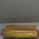 GXOACKJ Curtain Rods for windows 48 to 84-93 inch, 5/8 inch Decorative Gold Splicing Heavy Duty Metal Curtain Rod set with Brackets