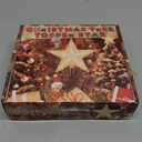 Christmas Tree Topper Star Warm White Light Christmas Tree Decor for Christmas Holiday Home Fit for General Size Xmas Tree, 8.7 Inch