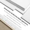 Canvas & Easel Set for Painting, 6 Pack Paint Canvases and 1 Tabeltop Easel, Idea Art Supplies kit for Oil & Acrylic