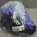 Handwoven Soft Cat Cave Bed, Indoor Cat Beds with Washable Round Nest, Kitten House & Cat Furniture, Cloud Blue