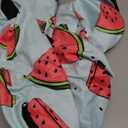 MIDOG Inflatable Dog Cone Alternative for After Surgery - Soft Protective Donut Collar Prevents Licking, Comfortable Recovery E-Collar Alternative for Small Medium Large Dogs (Watermelon,M)