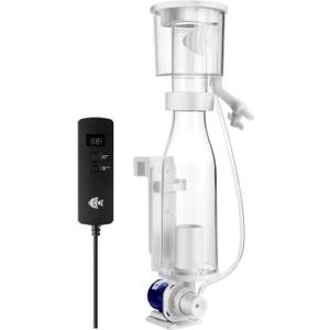 Protein Skimmers for Saltwater Aquariums, Hang On Protein Skimmer for Fish Tanks up to 80 Gallons, DC Pinwheel Pump with Controller, Not for Rimmed Tank