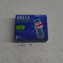 Brita Stream Pitcher Water Filter for Pitchers and Dispensers, BPA-Free, Replaces 1,800 Plastic Water Bottles a Year, Lasts Two Months or 40 Gallons, Includes 3 Filters