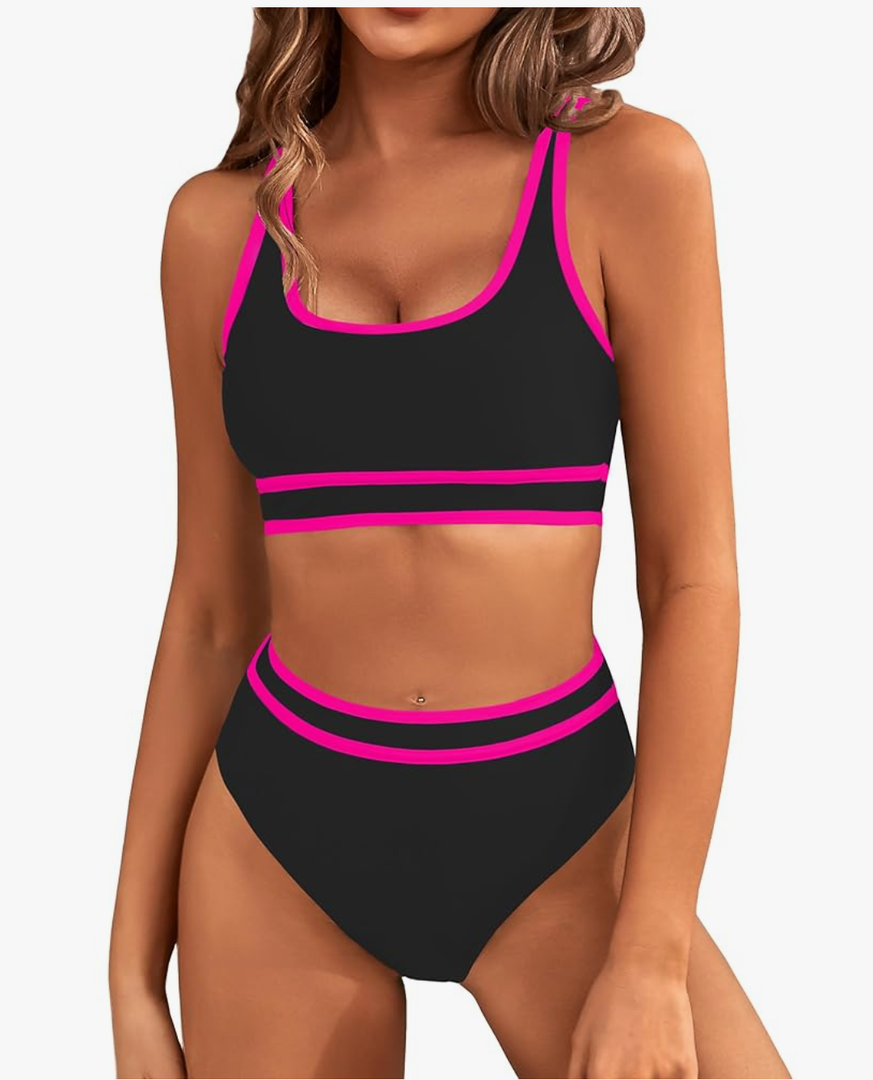 BMJL Swimsuit Black/Pink Large