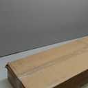 White Floating Shelves 48Inch Long, 12 Inch Deep Floating Shelves for Wall, 48 x 12 Large Floating Shelf for Fireplace Mantel, 2" Thicked Rustic Wall Shelves for Living Room, Bedroom Storage, 2 Packs
