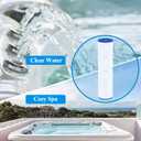 Cryspool 04086 Filter Compatible with Rainbow RTL-75, Custom Molded Products 25390, C-4975, PRB75, R173435, 17-2632, 75 Sq. Ft Spa Filter Cartridge, 2 Pack