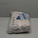 MooMee Bedding Duvet Cover Set 100% Washed Cotton Linen Like Textured Breathable Durable Soft Comfy (Heathered Taupe, Twin 68"x90")