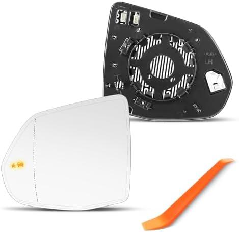 Driver Side BSD Mirror Compatible with 2019 2020 2021 2022 2023 Cadillac XT4, 2020-2022 Cadillac XT5 XT6 - Blind Spot Indicator, Heated, Left Side Mirrors