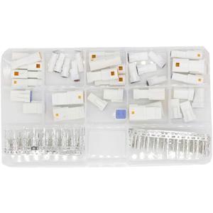 19 Sets Automotive Connectors JST02R-JWPF-VSLE Pin Waterproof Connectors Male and Female