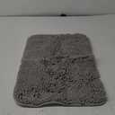 OLANLY Bathroom Rugs 30x20, Extra Soft Absorbent Chenille Bath Rugs, Rubber Backing Quick Dry, Machine Washable Bath Mats for Bathroom Floor, Tub and Shower, Home Decor Accessories, Grey