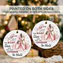 Ballerina Christmas Ornament 2025 - Ballet Gifts for Girls, Women, Daughters, Dancers, Ballet Ornaments for Hanging Christmas Decorations, Ceramic Ornaments Dance Teacher Gifts