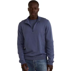 Organic Basics Men's Soft Knit Half Zip Sweater