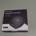 Portable CD Player with Headphones, Rechargeable Discman CD Player for Car & Home, Small CD Players Portable with 60s Anti-Skip, Supports CD/MP3/WMA/TF Card/AUX, Backlit/Lock/Programmable/Timer