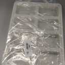 Vinino Silicone Mini Loaf Pans with Metal Reinforced Frame-2 Pack, Non-stick Silicone Bread Pan for Baking 8-Cavity, Tiny Banana Bread Set, Dishwasher Safe Brownie Pan-Cream