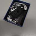 Jaronx Compatible With BMW Key Fob Cover 2'F45/3'G20/5'G30/6'G32/7'G11/8'G14/X1 F48/X3 G01/X4 G02/X5 F15 G05/X6 F15 G06/X7 G07/Z4 G29, For BMW Metal Carbon Fiber Pattern Silicone Key Fob Cover (1 Set)