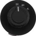 Dasbecan 4wd 44 Switch Knob Compatible with Ford F150 2009-2014 4 Wheel Drive Transfer Case Dash Panel Switch Replace# 9L3Z14B166AA 9L3Z-14B166-AA