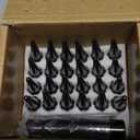 9/16-18 Spiked Lug Nuts, 3/4" Hex Closed End Nut with 1 Socket Key, Wheel Spiked Lug Nuts for Dodge Ram 1500 2500 3500, Ford F250 F350, Fit for Aftermarket Wheel (24Pcs,Black)