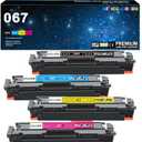 OFFICE-COLOR Compatible with Canon 067 Toner Cartridges Set Replacement for Canon Color imageCLASS MF656Cdw,MF654Cdw,MF650C MF652Cw,LBP633Cdw,MF653Cdw,LBP632Cdw Printer Ink (Black,Cyan,Magenta,Yellow)