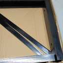 Underbody Truck Tool Box Mounting Brackets Kit, Welded Formed Steel Mounting Brackets with Screws Spacers and Bolts for 18 x 18 Inch Underbody Truck Tool Box, Set of 2