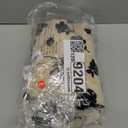 Arshiner Girls Long Sleeve Dress Casual Knee Length Dresses Black Flowers Party Tulle Kids Outfits 5-6Y