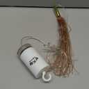 200LED Hanging Sphere Lights, Battery Operated Starburst Lights, 8 Modes Dimmable Remote Control, Waterproof Copper Wire Fairy Light for Indoor Outdoor Christmas Decor (Warm White)