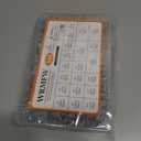 550pcs Wood Screws Set,Diameter 3-5.5 #4-#12 304 Stainless Steel Phillips Countersunk Sheet Metal Self Tapping Screw Assortment kit,Rust-Proof, High Strength, for Metal, Wood & Outdoor Projects