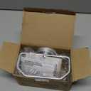 TAILI Sponge Holder for Kitchen Sink with Strong Suction Cup Removable, Rustproof Aluminum Sink Caddy for Sponge, Brush, Scrubber, Scraper -Silver