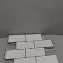 Art3d Peel and Stick Backsplash, 10-Pack Thickened Stick on Subway Tiles, Faux Ceramic Tiles for Kitchen, Bathroom, White with Black Grout